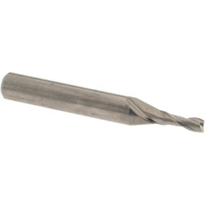 OSG 3mm, 8mm LOC, 6mm Shank Diam, 45mm OAL, 2 Flute, Solid Carbide Square End Mill Single End, Uncoated, Spiral Flute...
